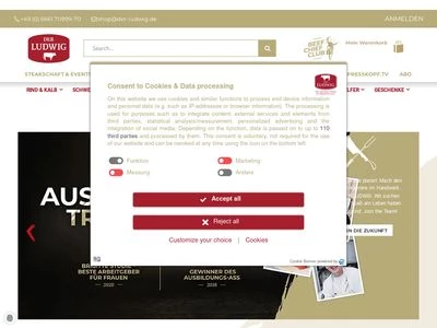 Website von Der Ludwig