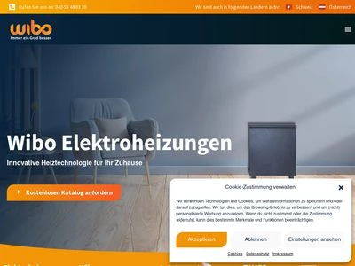 Website von WIBO-WERK GmbH Hamburg