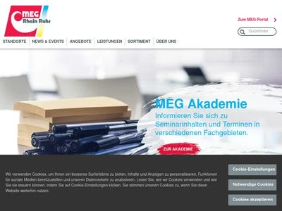 Website von Maler-Einkauf Rhein-Ruhr eG