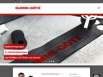 Website von GUMMI - GÖTZ Henke & Bogdain OHG