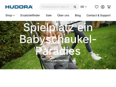 Website von HUDORA GmbH