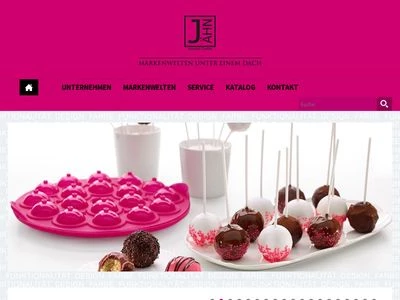 Website von Jähn Handels GmbH & Co. KG