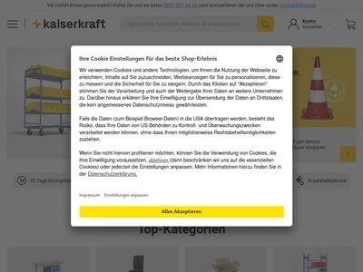 Website von Certeo Business Equipment GmbH