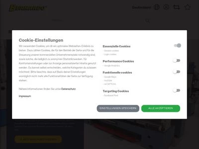 Website von PWA HandelsgesmbH