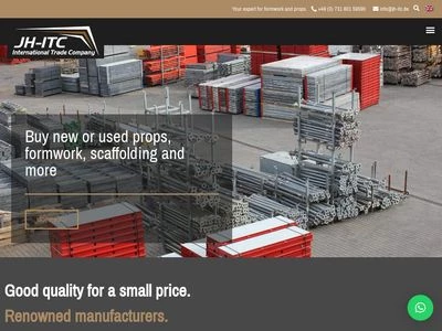 Website von JH – ITC GmbH