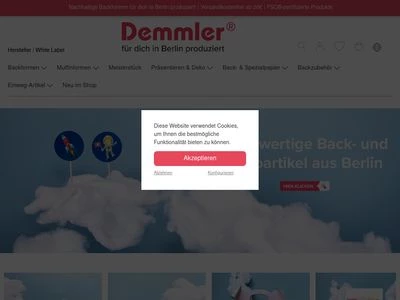 Website von Demmler GmbH