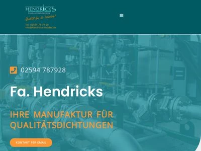 Website von Fa. Hendricks