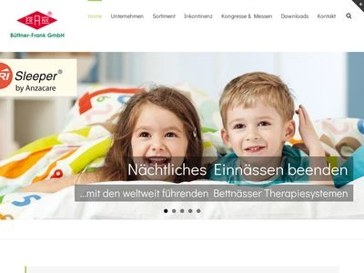 Website von Büttner-Frank GmbH