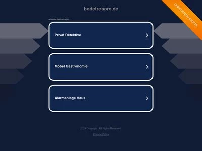 Website von Bode Tresore GmbH