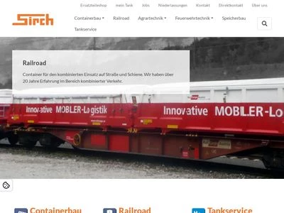 Website von Sirch M. GmbH & Co.KG