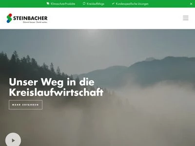 Website von Steinbacher Dämmstoff GmbH