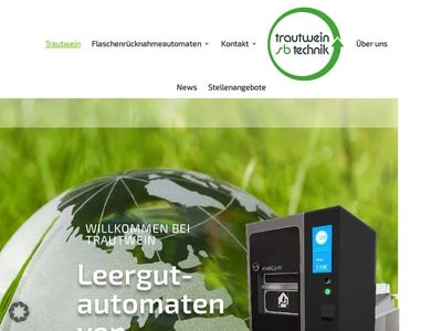 Website von Trautwein SB Technik GmbH