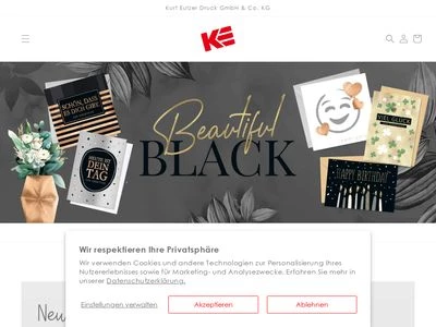 Website von Kurt Eulzer Druck GmbH & Co. KG