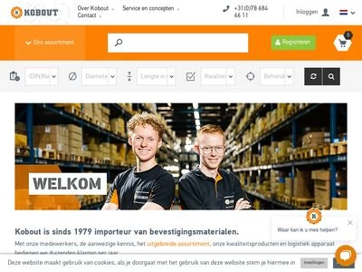 Website von Kobout BV