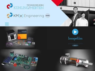 Website von Technisches Büro Kühling/merten GmbH