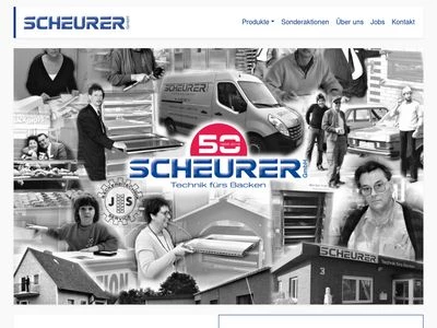 Website von Johannes Scheurer GmbH