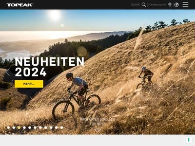 Website von RTI Sports GmbH