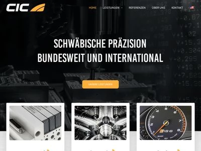 Website von CIC - Klaus Czerwonka