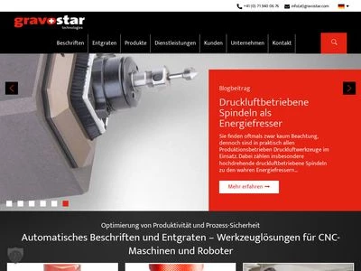 Website von SEH Technik GmbH