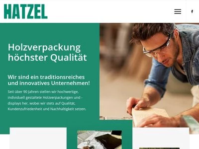 Website von Hatzel Holzwaren GmbH