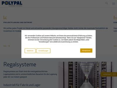 Website von Polypal Germany GmbH