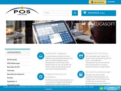 Website von POS-Cardsysteme