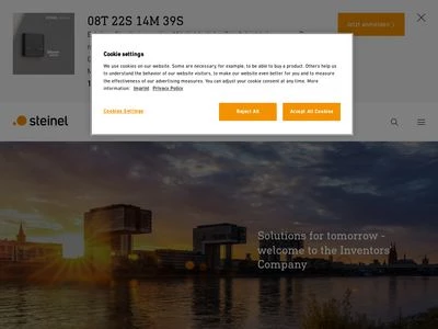 Website von STEINEL GmbH