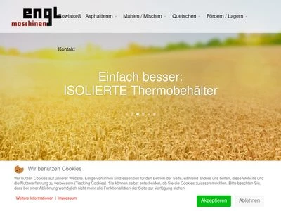 Website von Engl Maschinen Großhandels GmbH  