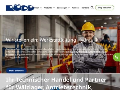 Website von RÖCO GmbH