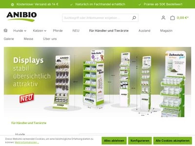 Website von SPECHT BIO-PHARMA