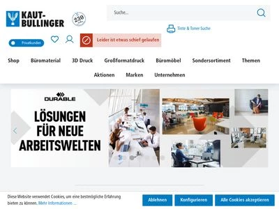 Website von KAUT-BULLINGER GmbH & Co. KG