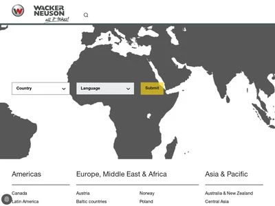 Website von Wacker-Werke GmbH & Co. KG