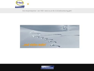 Website von LG-Sport GmbH