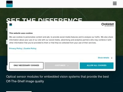 Website von FRAMOS GmbH
