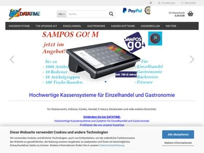 Website von Jens Scharf - DATATIME KASSENSYSTEME