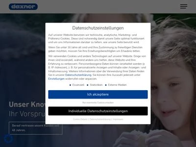 Website von Daxner GmbH