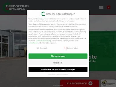 Website von Servatius & Ehlenz GmbH