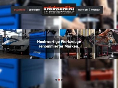 Website von Mönkemöller GmbH & Co. KG