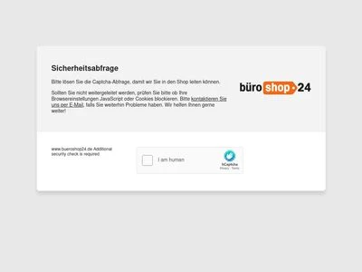 Website von büroshop24 GmbH