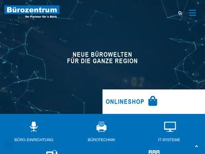 Website von BZB Bürozentrum GmbH