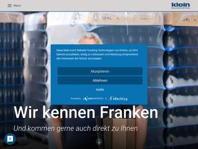 Website von Carl Klein GmbH