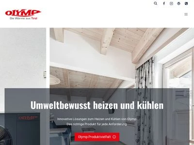 Website von Olymp Werk GmbH