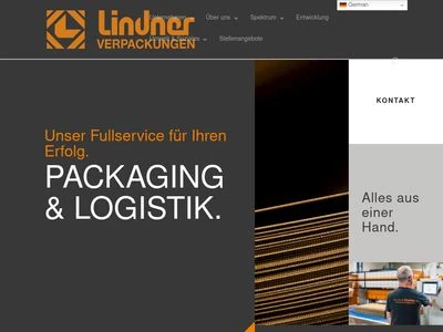 Website von Paul Lindner GmbH