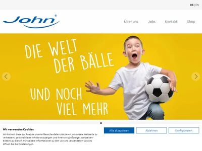 Website von John GmbH