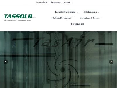 Website von Tassold GmbH