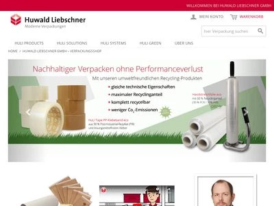 Website von Huwald Liebschner GmbH