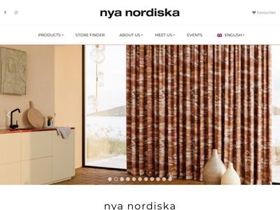 Website von nya nordiska innovation GmbH