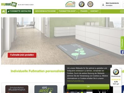 Website von TTS Taifun-Teppich-Service GmbH