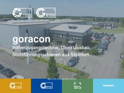 Website von Goracon Systemtechnik Gmbh