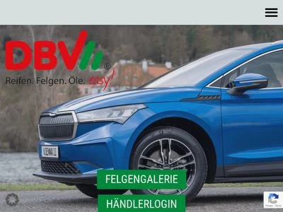 Website von DBV Würzburg GmbH